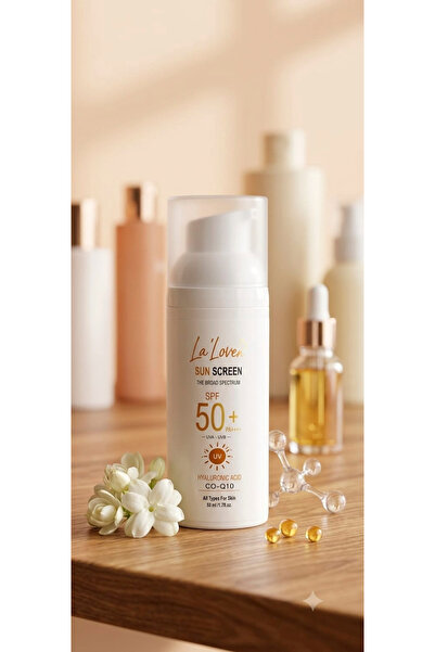 LaLoven Sun Screen Spf 50+ Sunscreen 50 ml Uva Uvb Broad Spectrum Protection ...