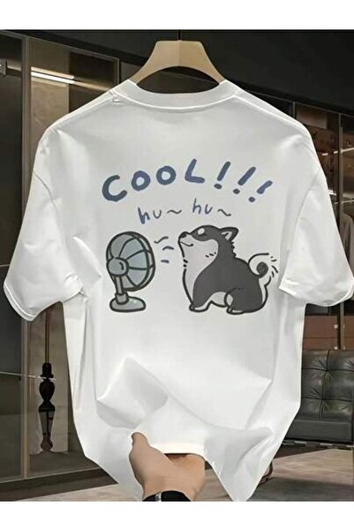 799 Men'S Heavyweight Graphic T-Shirt - Cool!Hummingbird And Cat Design, Shor...