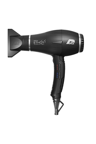 Parlux Ethos Digital μαύρο πιστολάκι μαλλιών 2300W