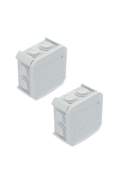 Duravel Junction Box, IP55 Waterproof Electrical Enclosure, Surface Mount, Wh...