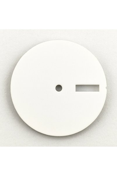 Choice3 28.5mm white at3 NH35 Dial 28.5mm Men's Watch Dial Brushed Finish Bla...