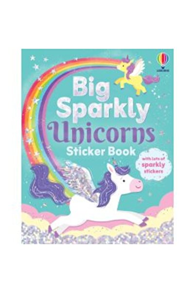 Usborne Big Sparkly Unicorns Sticker Book