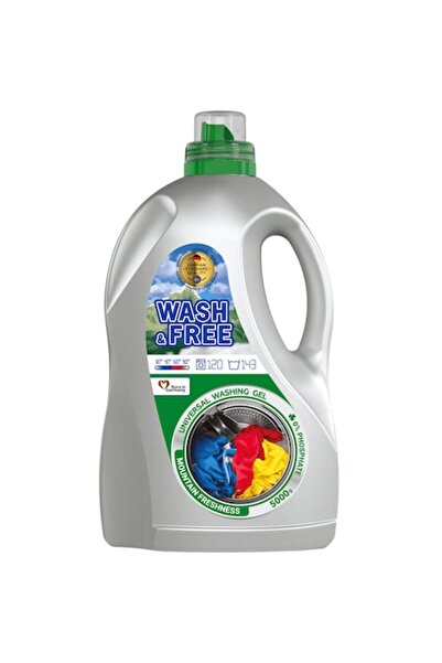 Wash & Free Gel de rufe Wash&Free – Prospețime de munte - 5l
