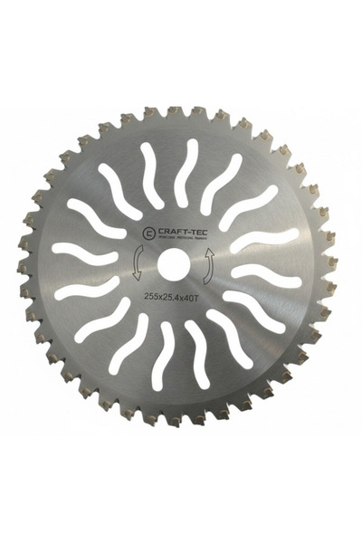 OEM Freze cu discuri NR 10 de 255x25.4x40T cu dinți din oțel aliat, model SOA...