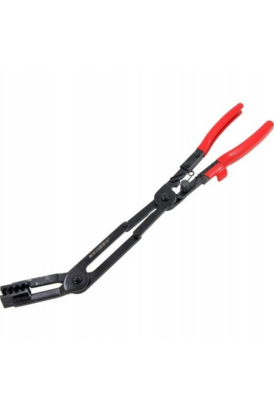 neilsen Clește pentru cleme cu două articulații, curbat, lung, 430mm