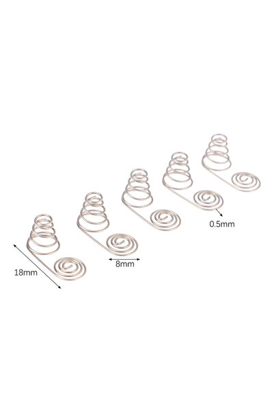 choice2 A7 5Pcs AA Battery Negative And Positive Coils Spring Contact Plate A...