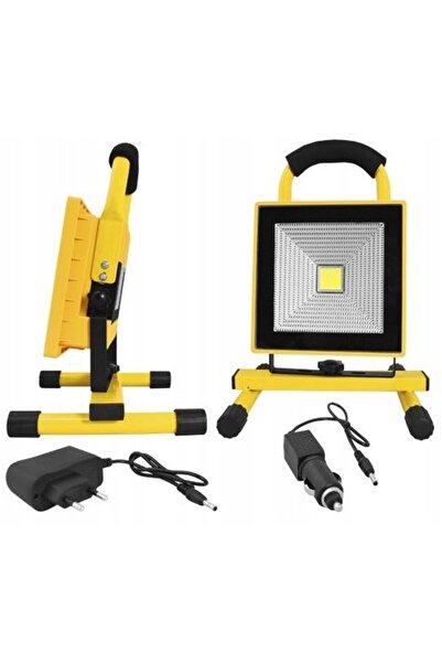 Lamex Lampă halogen de atelier 20W, cu acumulator 4400mAh, subțire