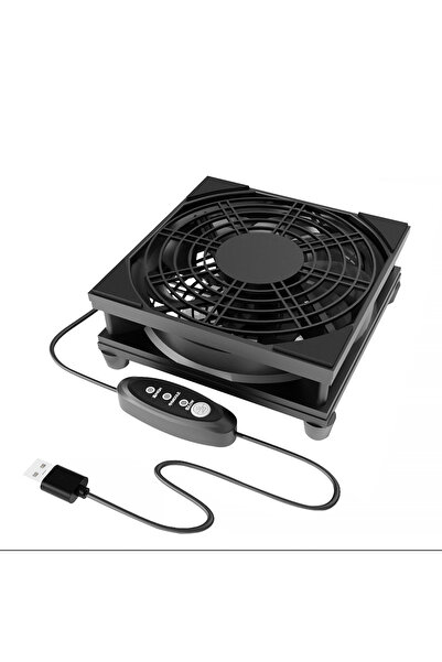 Choice black Home Router Cooling Fan For Ipad USB-Powered Silent Computer Fan...