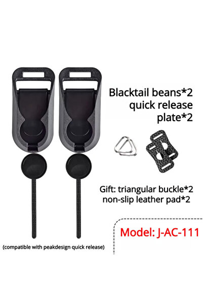 Choice6 4 Quick Release Camera Connector Buckle for Shoulder Strap Neck Wrist...