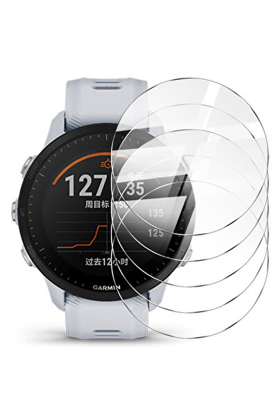 Choice6 واقي شاشة زجاجي 5 قطع لـ Forerunner 245 245M 55 235 245 245M 255 255S...