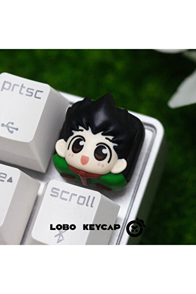 Choice4 GON FREECSS Cartoon Keycaps Hunterxhunter Chrollo Lucilfer Gon Freecs...