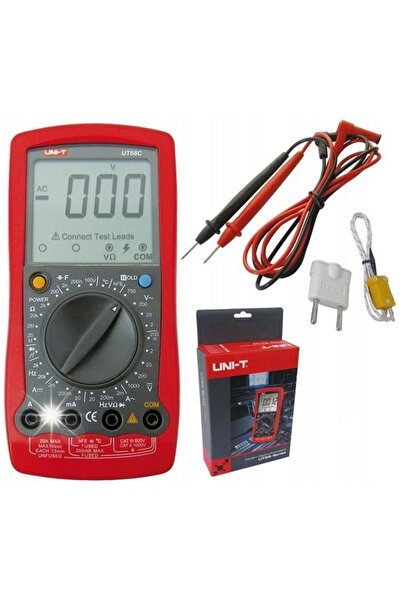 unı-t Multimetru Digital Universal, Curent, Ut58C, Termocuplu