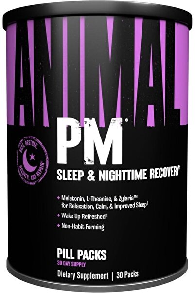 Animal PM - Sleep Aid for Adults Non-Habit Forming Relaxation Enhancer and Mo...