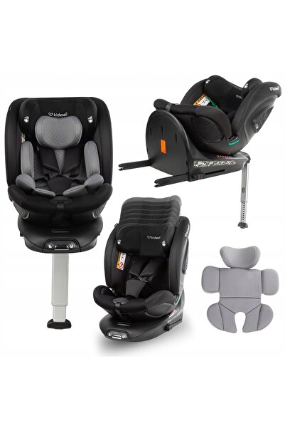 Kidwell Pub Scaun auto Kidwell Gocar Negru-Gri 40-135cm Rotativ