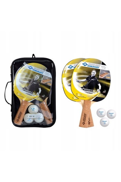 Donic Schildkröt Rachete de tenis de masă pentru Ping Pong Donic Persson 500 Set