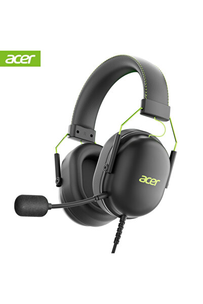 Choice black 2025 Acer Headphones OHW200 7.1 Surround Sound Wired USB Gaming ...