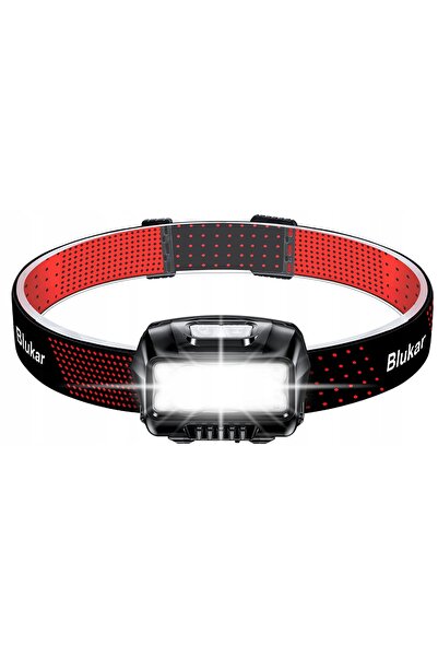NO BRAND Lanternă frontală LED de 2000 lumeni, reîncărcabilă USB-C, de mare p...