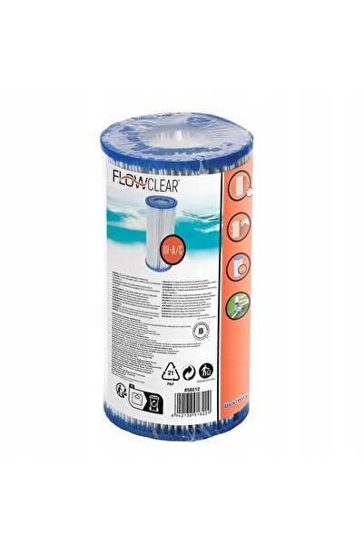 NO BRAND 4 filtre pentru pompă de piscină, cartuș filtru piscină Bestway Iii ...