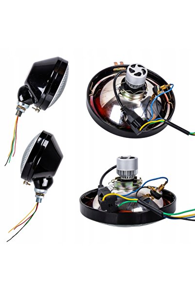 NO BRAND 2x Bec LED H4 12V Adaptoare Ursus C-330 C-360 R2 P45T la H4 Complet