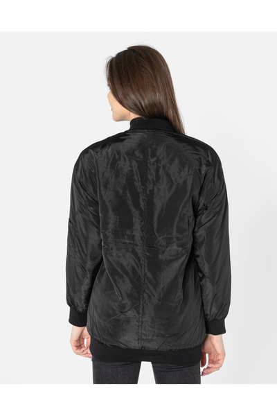 NO BRAND Geacă de damă tip windbreaker bomber sport, căptușită ușor, 1690-1 S