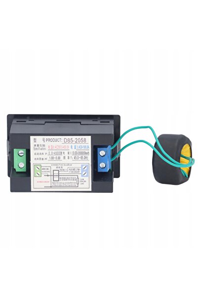 NO BRAND Wattmetru Contor de consum energetic Contor electronic Voltmetru