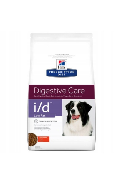 NO BRAND HILL'S Pd Canine I/D Low Fat 12kg, amestecat