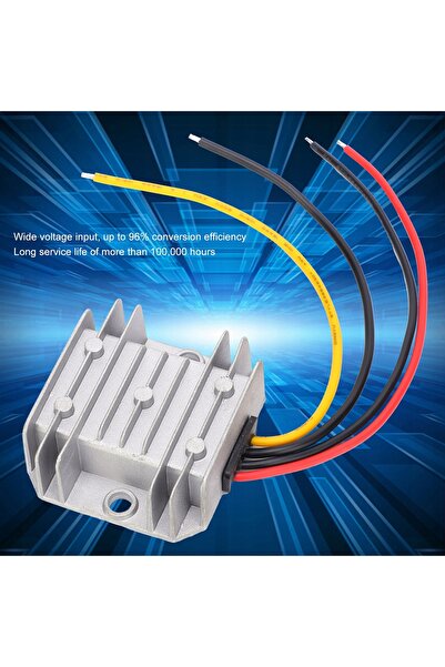 NO BRAND Convertor reductor de tensiune DC 24-12 V