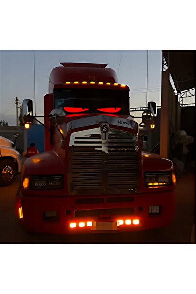 NO BRAND 2X Lampă auto pentru Ochi de Diavol Bandă LED 59X12 cm Camion Tir