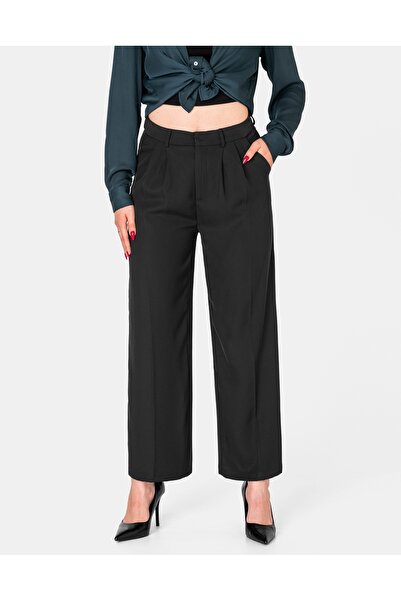 NO BRAND Pantaloni eleganți de damă, evazați, stil suedez, cu picior larg Fg0...