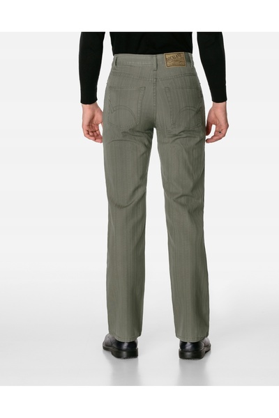 NO BRAND Pantaloni bărbați 100% bumbac blugi denim texan croială dreaptă ly10...