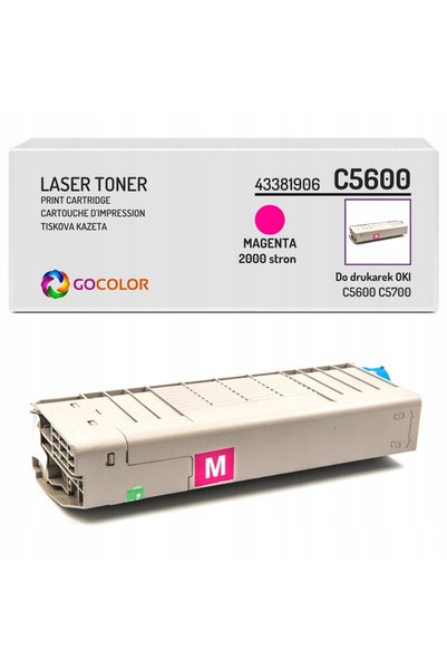 NO BRAND Toner nou 43381906 Magenta pentru Oki C5600 C5700 N, Dn