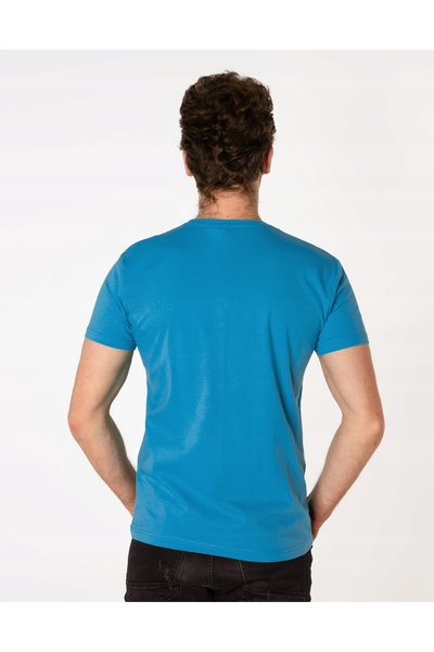 NO BRAND Tricou bărbătesc din bumbac, mărimi mari și înalte 3004-9 9XL