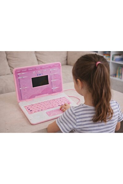 NO BRAND Laptop educațional polonez-englezesc pentru copii, pentru învățarea ...