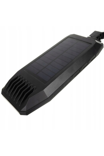 NO BRAND Lampă solară LED de exterior pentru grădină de 300W cu senzor de miș...