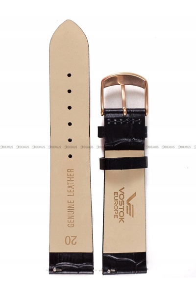 NO BRAND Curea Undine - Piele (B568) croco negru roz cl.
