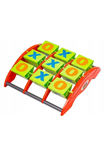 NO BRAND Joc de îndemânare pentru familii numeroase, tip tic tac toe, cu săcu...