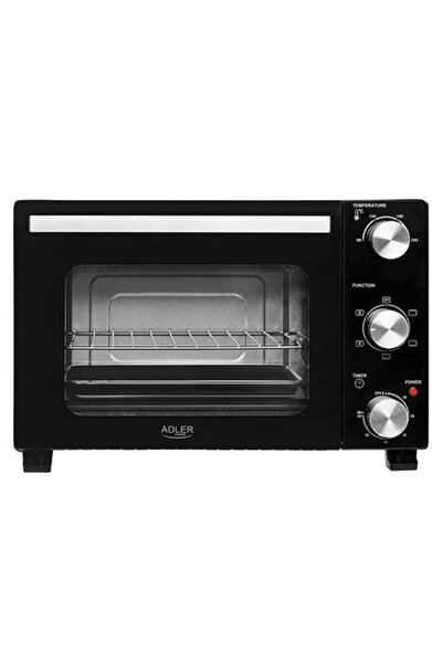 adler Mini Cuptor Electric 22L Convecție Temporizator Tavă Grătar Ad 6024