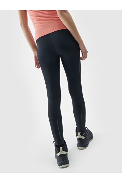 NO BRAND Pantaloni de alergare pentru femei 4F F580 Ss24 Negru XS