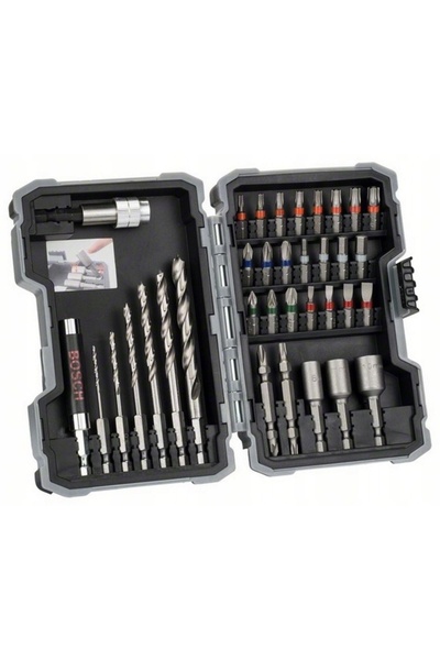 Bosch Burghie pentru lemn și set de burghie 35 bucăți