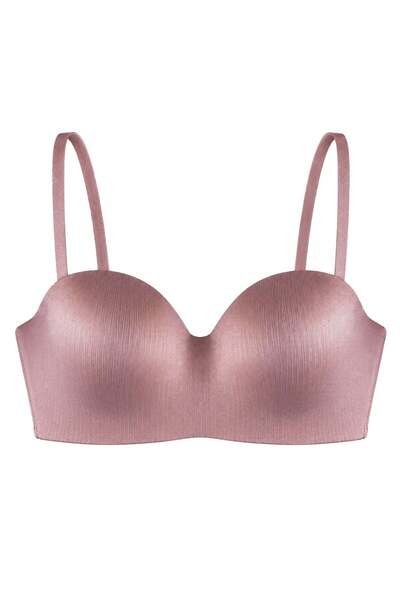 Cottonhill Σουτιέν χωρίς ραφές - Maris |   Ροζ Micro Underwire Γυαλιστερό Στρ...