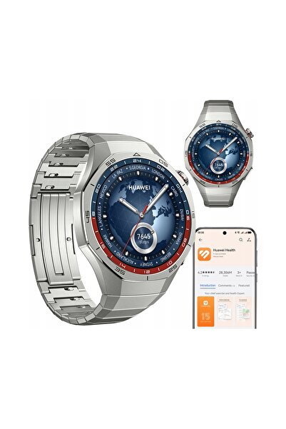 Huawei eKit Huawei Watch Gt5 Pro Elite 46mm Amoled Nfc Smartwatch Argintiu