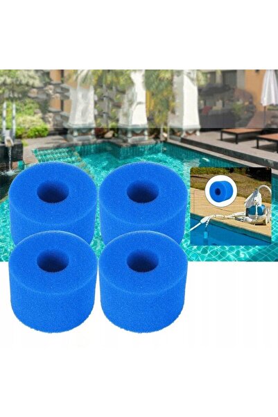 NO BRAND 6 filtre de piscină reutilizabile pentru pompa Intex S1