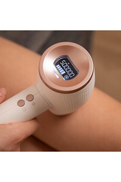 NO BRAND Epilator IPL 500.000 de impulsuri, ecran LCD, răcire, 2 moduri pentr...