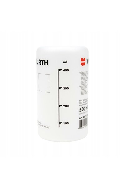 NO BRAND Flacon pulverizator cu atomizor și gradații 500ml Wurth