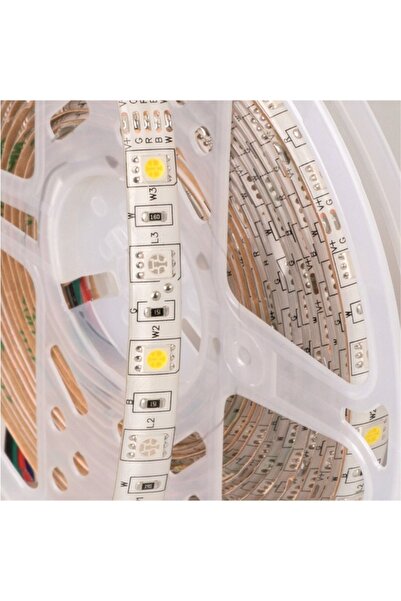 ecolight Bandă LED RGB+CW colorată, rolă 5M, 72W, SMD5050, impermeabilă IP65,...
