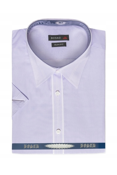 NO BRAND Cămașă elegantă de vară pentru bărbați, din bumbac, cu mânecă scurtă...