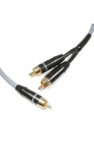 NO BRAND Cablu pentru subwoofer tip Y 1x RCA - 2x RCA Melodika Mdswy10G Gunme...