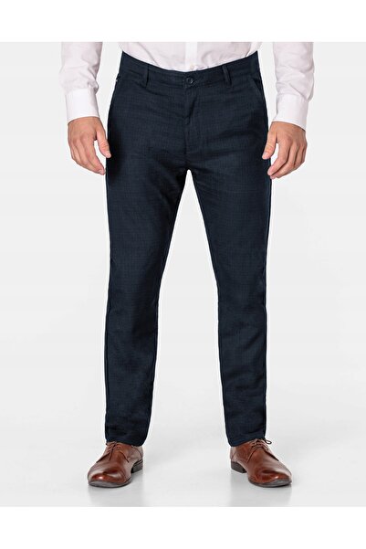 NO BRAND Pantaloni Chinos Eleganți din Bumbac pentru Bărbați, Mărime Mare, Al...