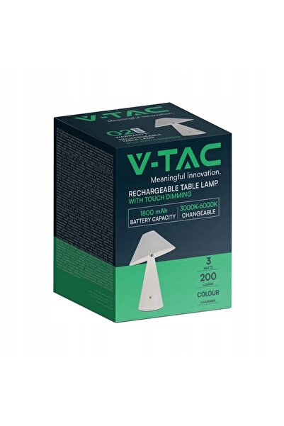 NO BRAND V-TAC 3W LED 24cm Lampă de birou/noptieră cu încărcare USB, reglabil...