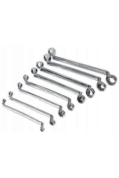 NO BRAND Set chei fixe cotite 8 bucăți 6x7-20x22mm + Placă S10995